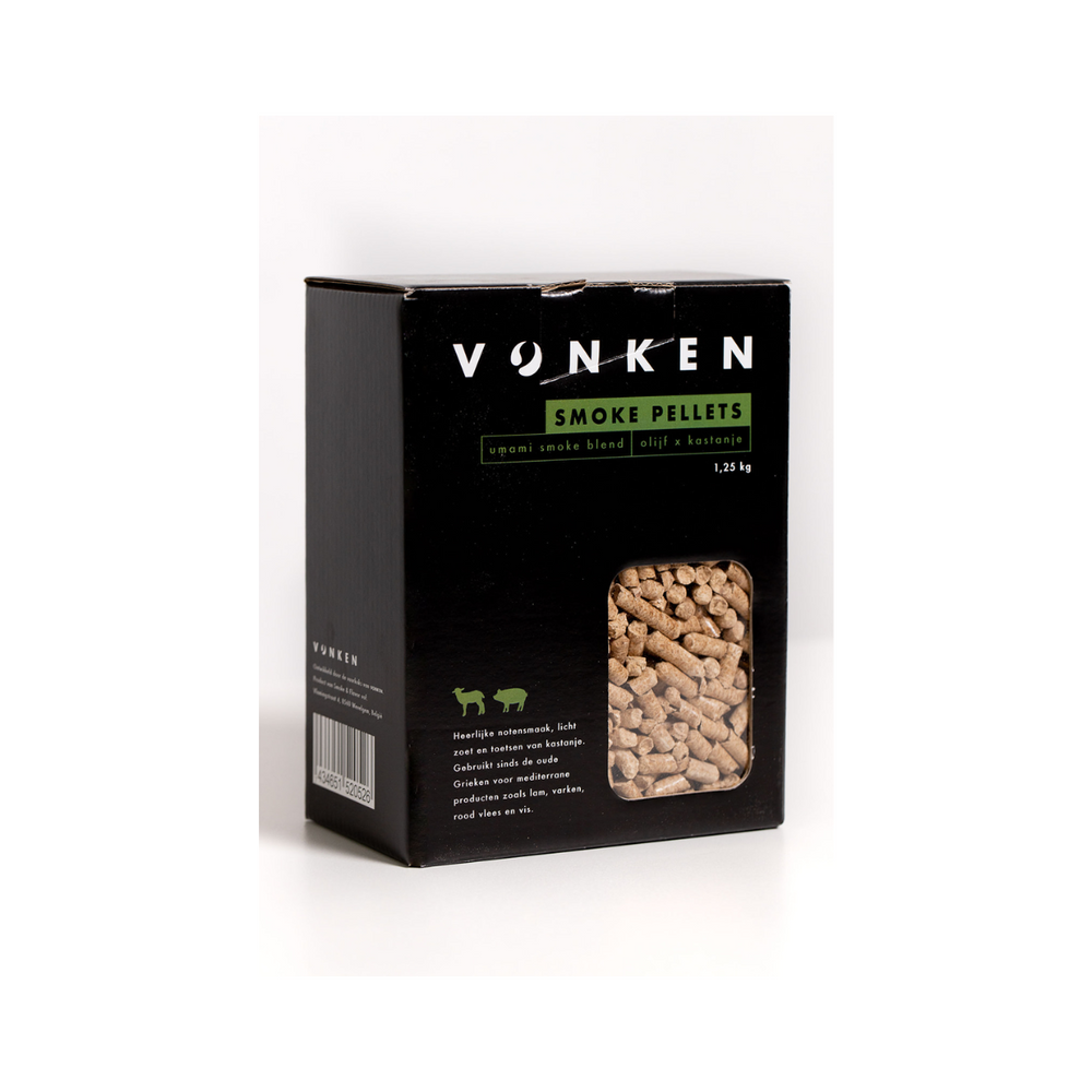 Umami Smoke Pellet Blend 1,25Kg Olive Kastanie